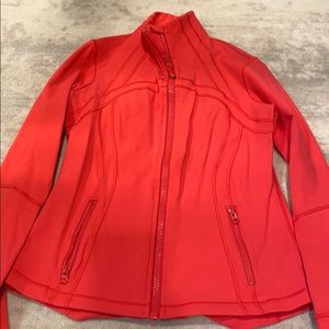Define lululemon jacket size 10 - coral